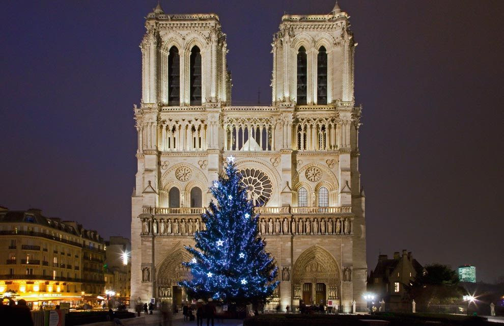 Paris Christmas lights