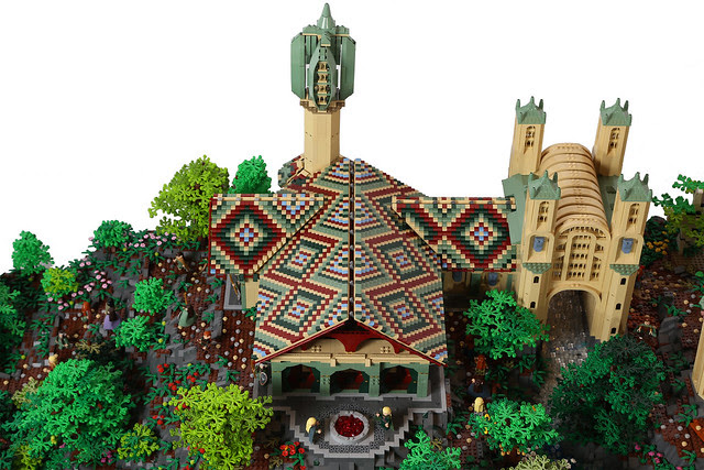 Arwyn's bungalow and waterfall tower