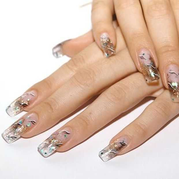Nail Art Designs With Rhinestones - Ongles Incroyables