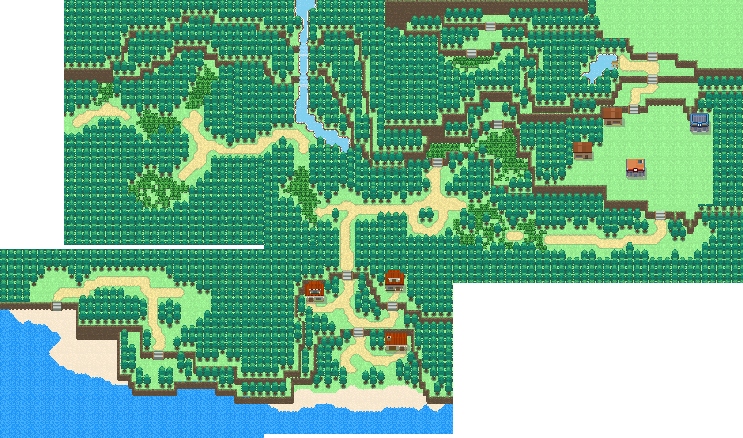 Pokemon Emerald Map