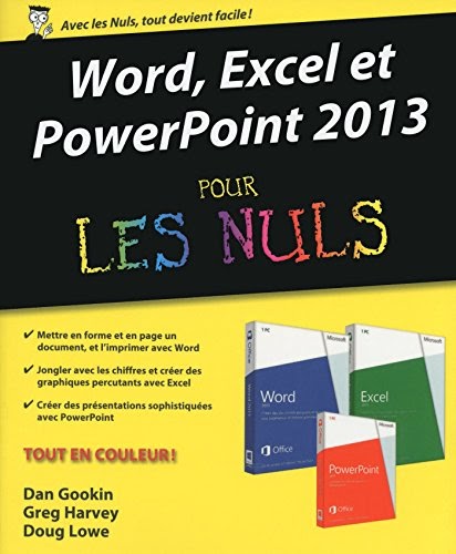 Telecharger E Livre PDF Word, Excel, PowerPoint 2013 pour les Nuls PDF