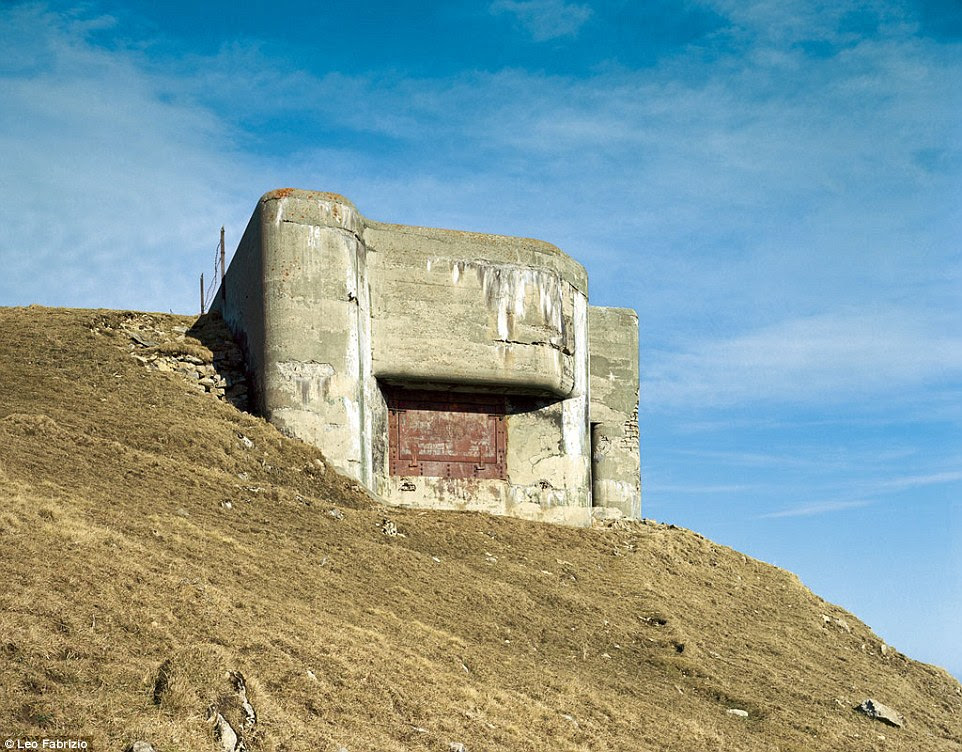 Many Swiss residents had no idea that there were hidden bunkers situated in the middle of their villages