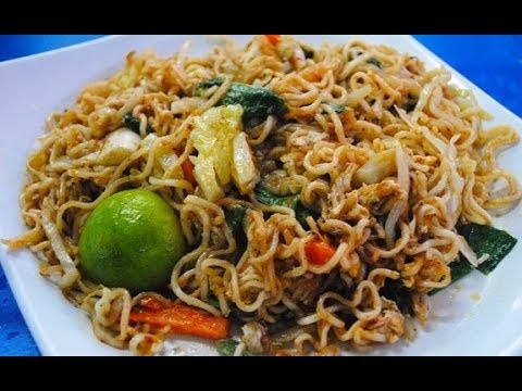 Resepi Mee Kari Sedap Gila Mie kari ayam•bakso ayam•cabe rawit merah