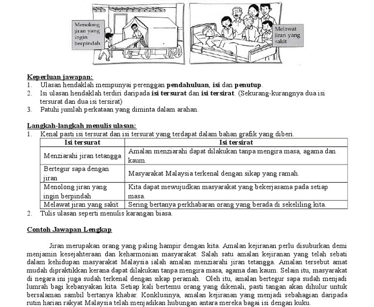 Contoh Soalan Ulasan Upsr 2019  Opening 5