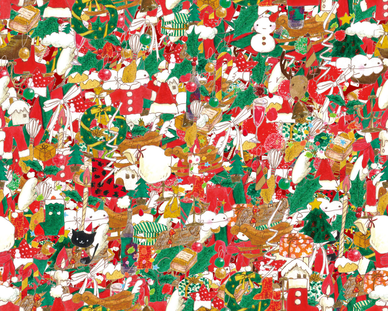 驚くばかりクリスマス 可愛い 壁紙 アニメ画像