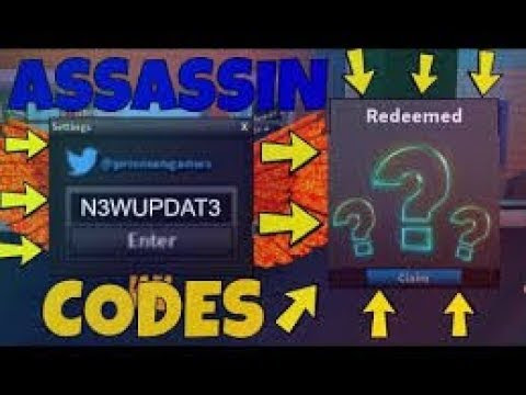 Roblox Silent Assassin 2018 New Codes