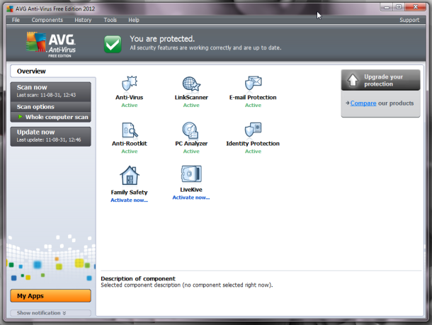AVG ANTI VIRUS FREE 2012