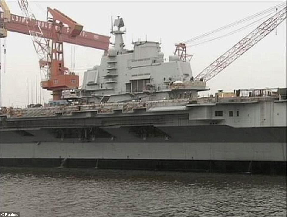 The ship was sold by Ukraine as a stripped down hulk to private Chinese interests in 1998 and later became the country's first aircraft carrier