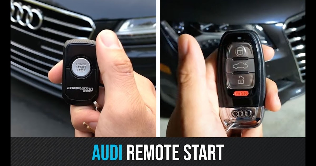Does Audi Have Remote Start App