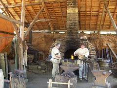Guédelon - the forge