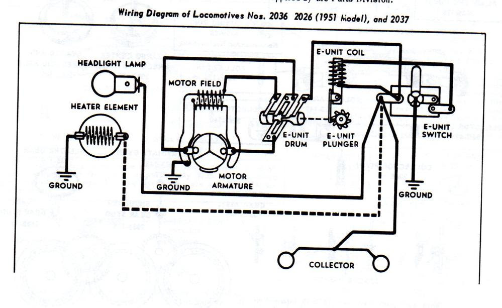 lionel train engine wiring diagram