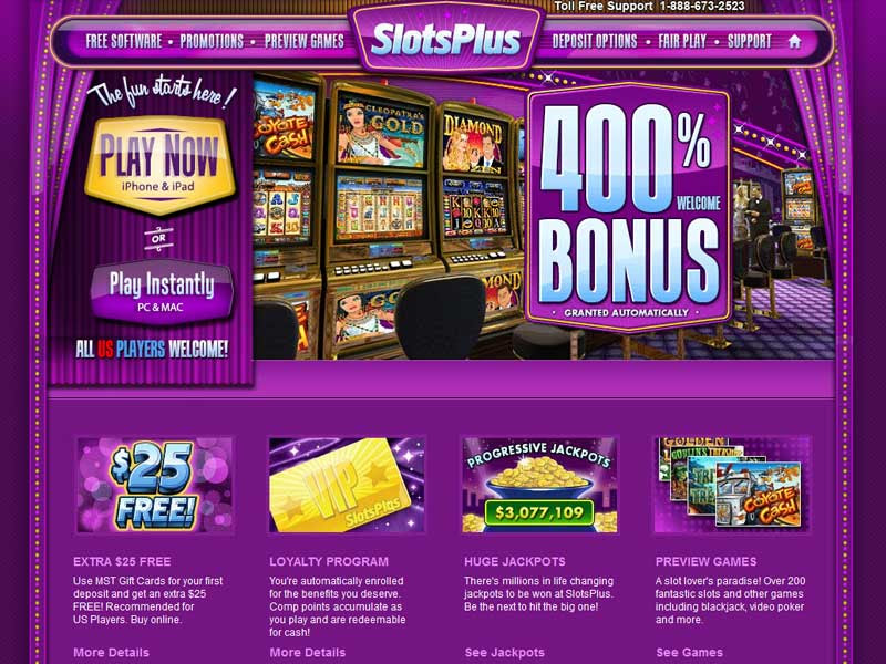 Slots 7 Casino | Get $ No Deposit Bonus and win real money Slots sign