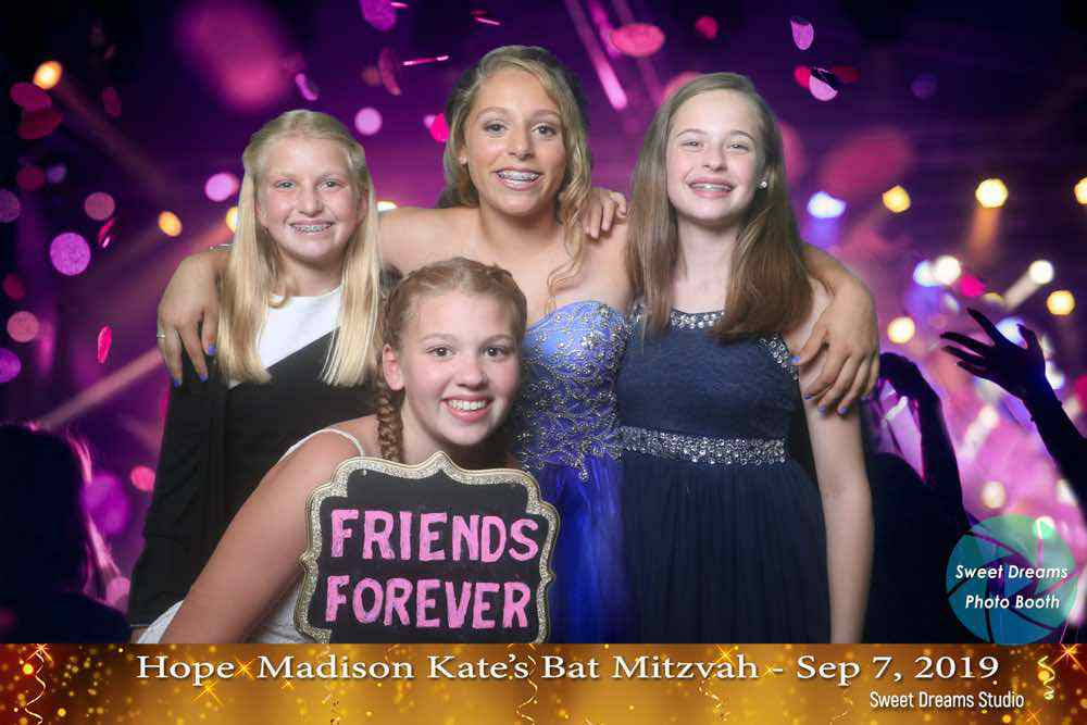 photo booth rental nj bat mitzvah party
