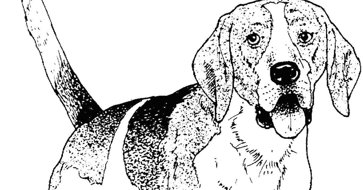 Dog Breed Coloring Pages - Simple Coloring Blog