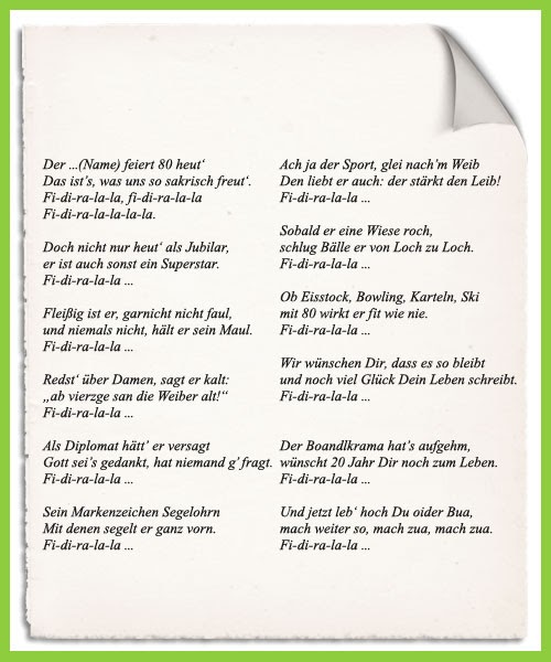 Zum 90 Geburtstag Lustige Gedichte