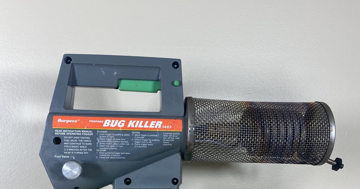 Burgess Propane Insect Fogger 1443 Manual - pic-leg