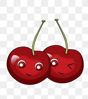 Cherries Cartoon - Dini Fruit