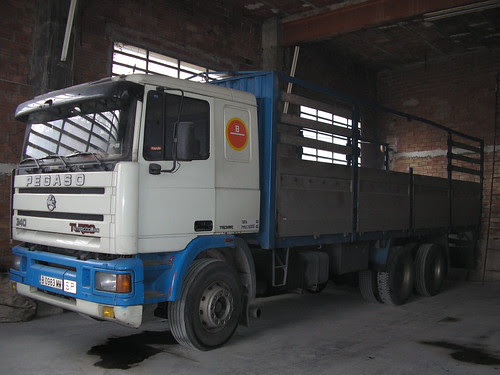 camió Pegaso Troner a Les Masies de Voltregà