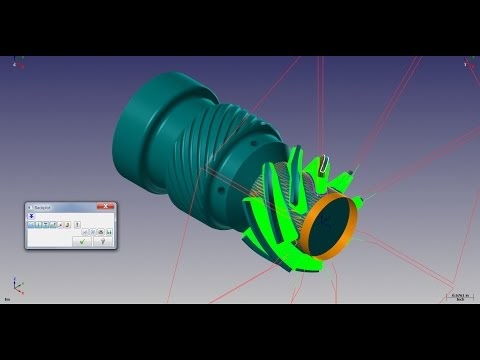 Mastercam2017 Video Tutorials: Mastercam2017 Video Tutorial 5 axis Worm