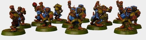 Skaven Bloodbowl team