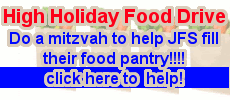 CAS High Holiday Food Drive