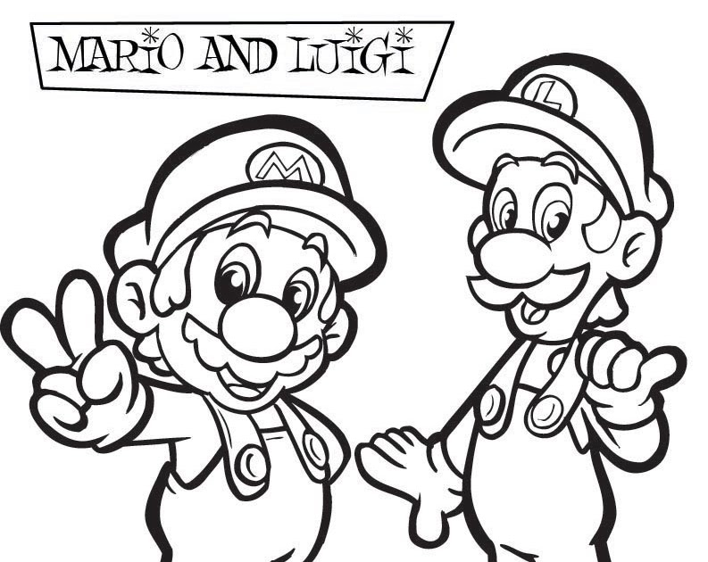 Free Printable Mario Coloring Pages For Kids - Afvere