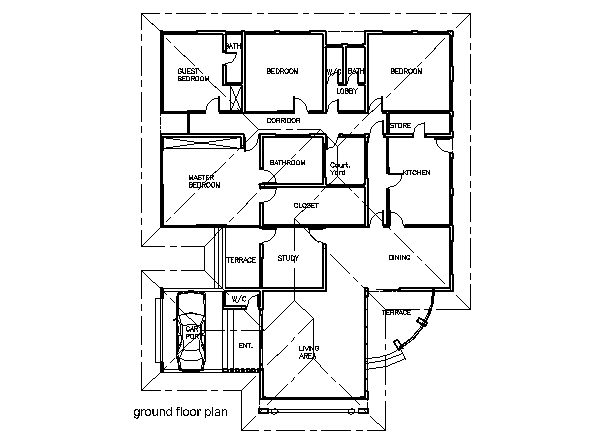 three-bedroom-house-plan-in-ghana