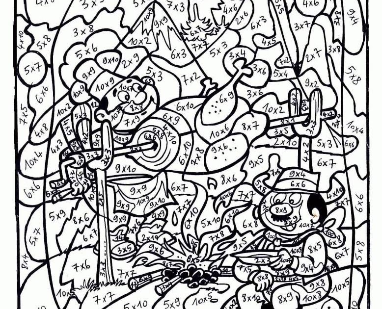 Coloriage Magique Cm2 Multiplication Coloriage Magique Tables De Multiplication Cm2 coloriages imprimer