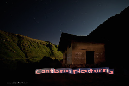 Cantabria Nocturna 3D Light Painting.
