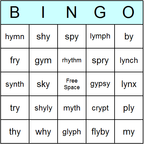 English Words Without Vowels  sharedoc