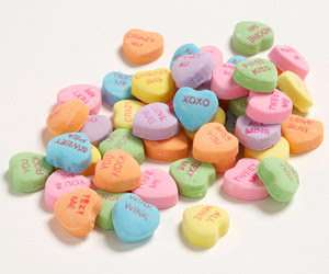 Conversation Heart candies