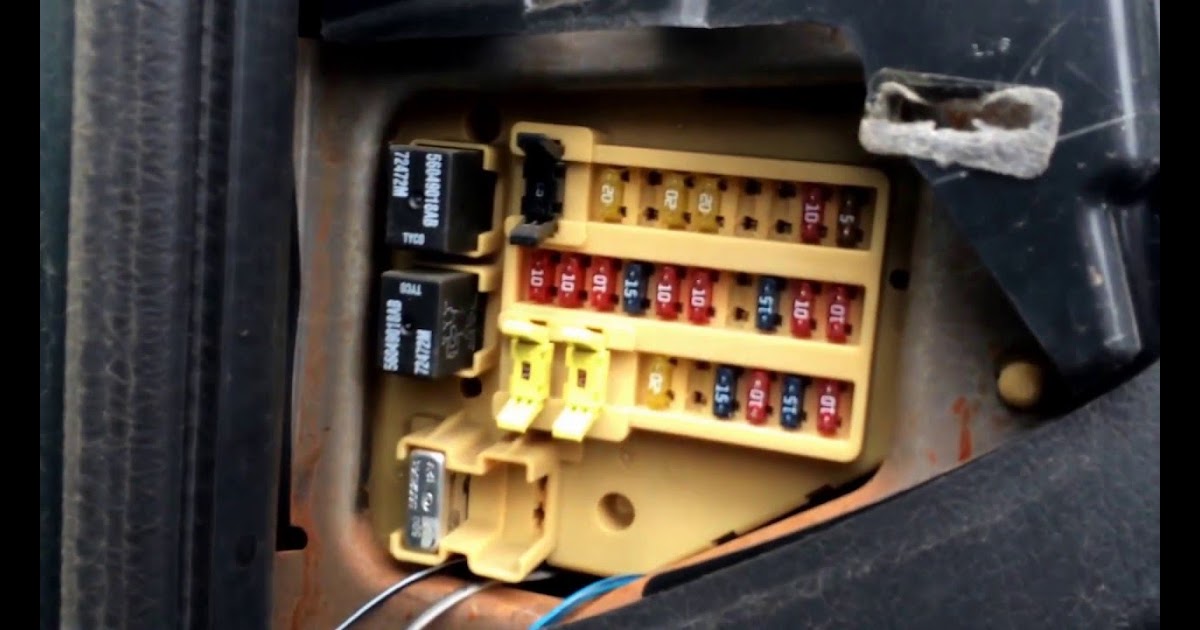 2013 Dodge Durango Fuse Box Location