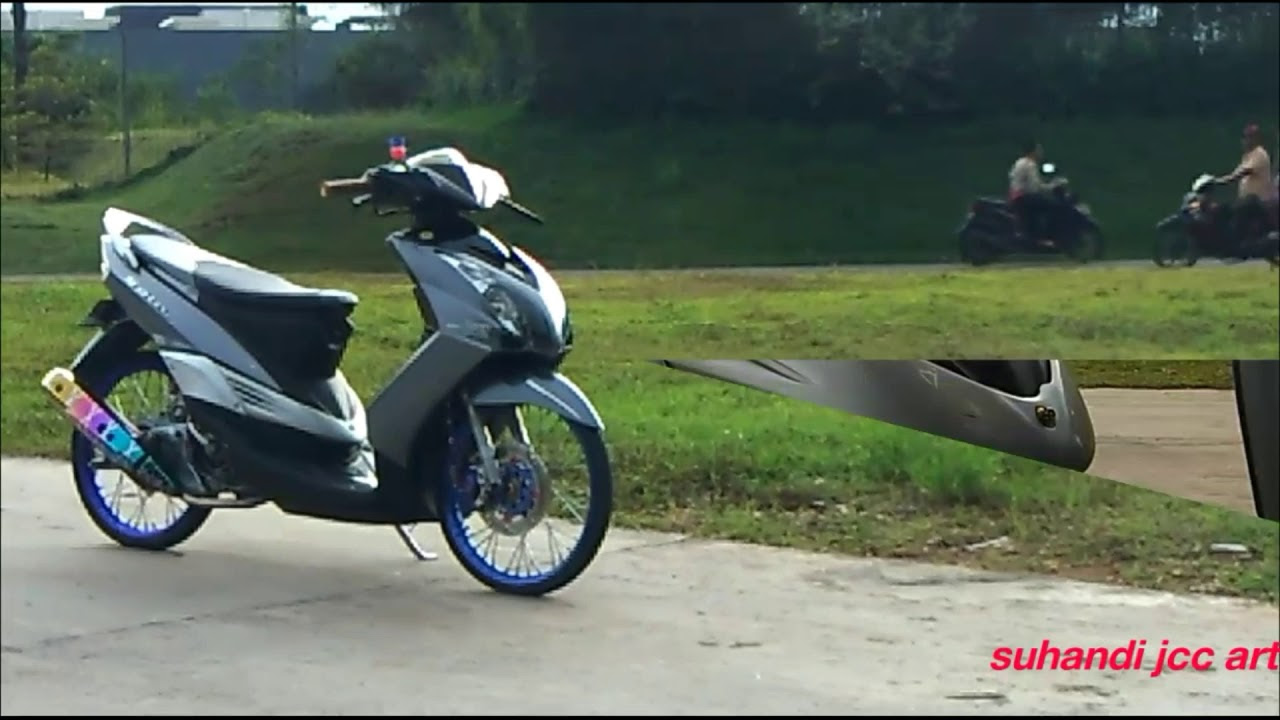 Ide Modifikasi Motor Mio Hitam Simple Terupdate | Uranus Colection