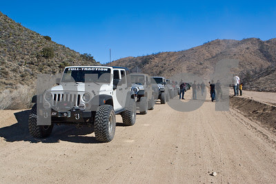 Jeeps on the Mojave Road