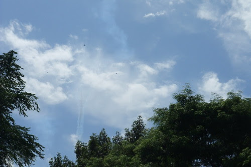 in three directions