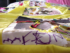 classroom quilt: detail 3