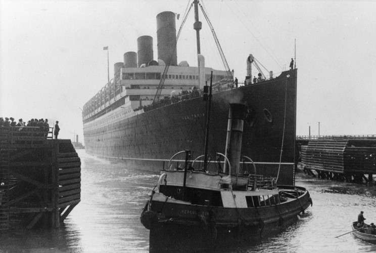 Destino Dos Navios HMHS Aquitânia