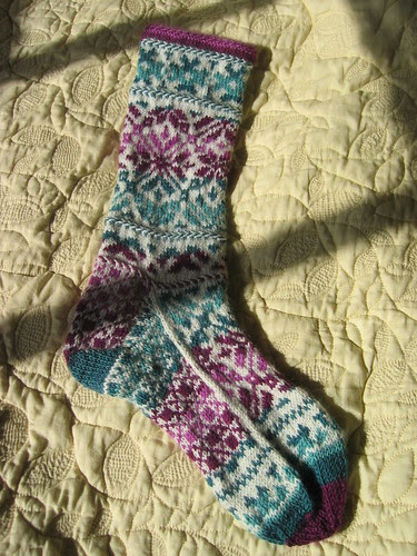 First sock complete!