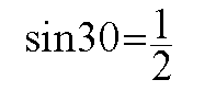 sin 30