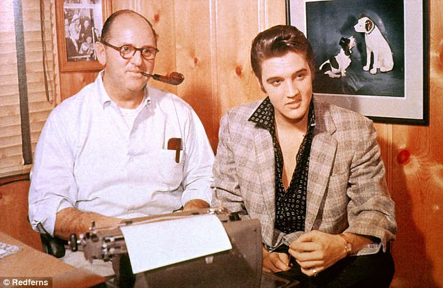 Elvis was managed by Colonel Tom Parker (right). He is accused of not understanding his gifts, viewing him rather as a catchpenny carnival attraction like the Incredible Tattooed Man