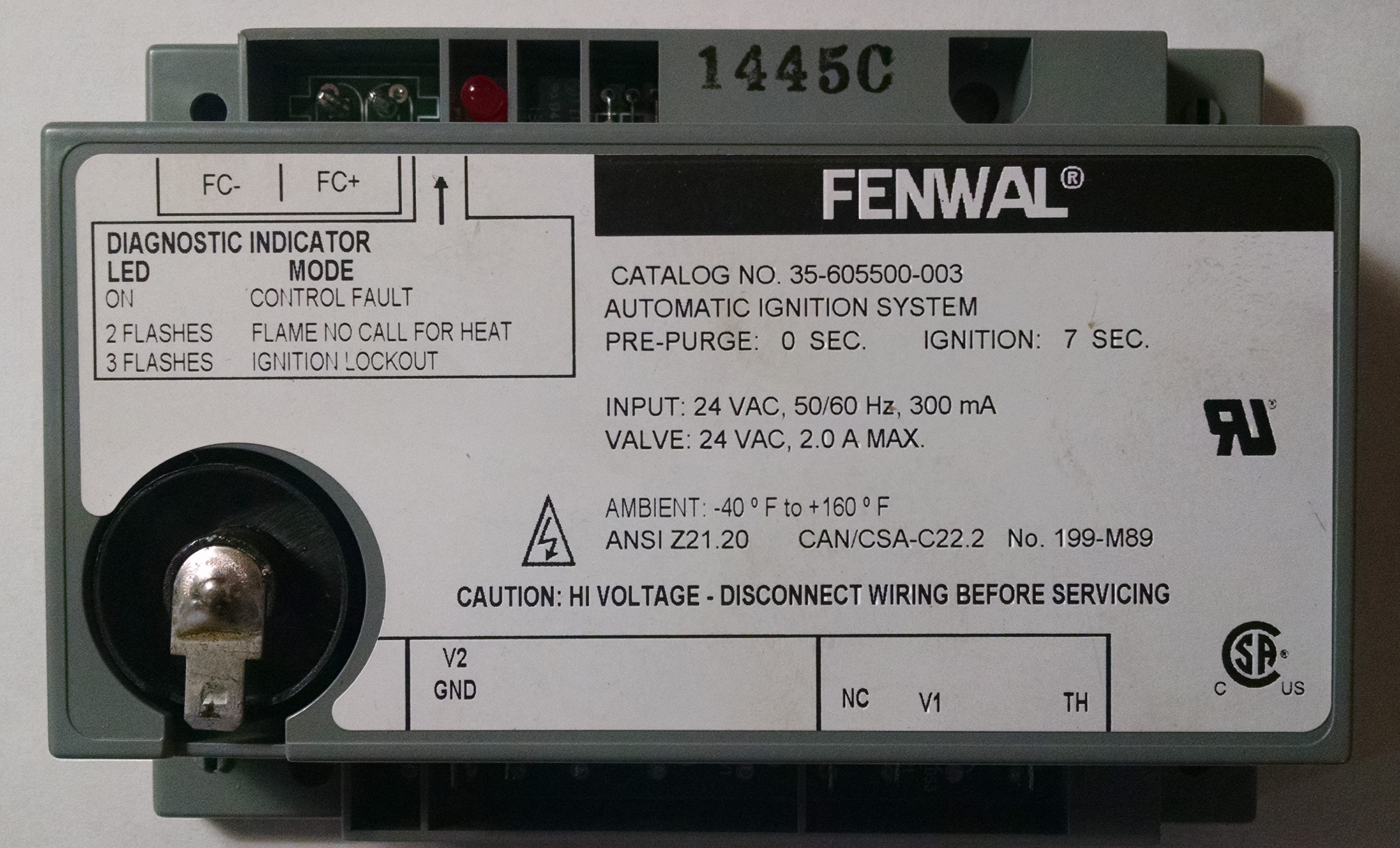 Fenwal Ignition Module Wiring Diagram Wiring Diagram Schemas