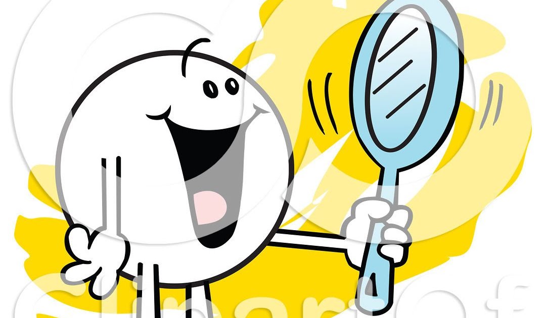 Reflection Cartoon Mirror Clipart