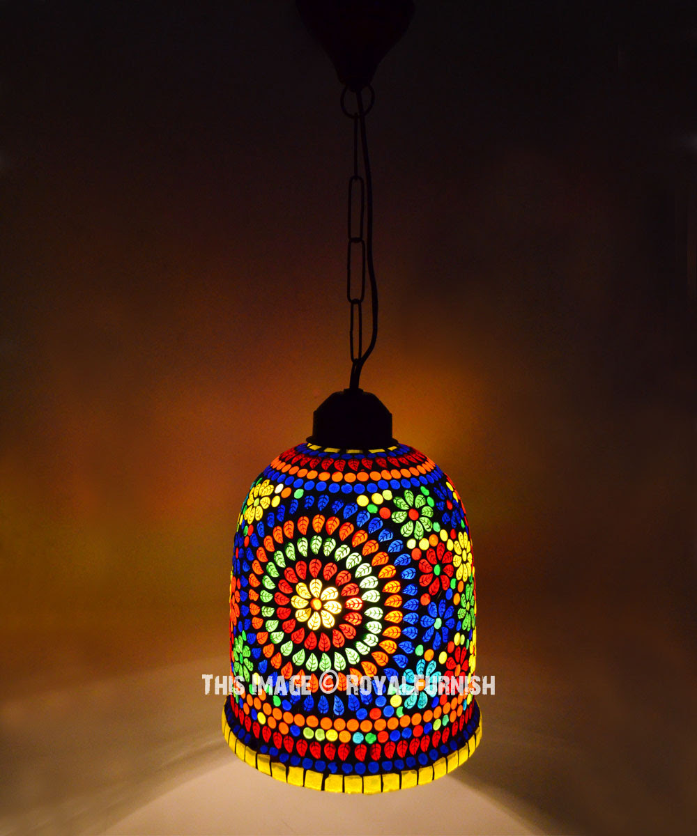 Mosaic Glass Pendant Light - ERIGIESTUDIO