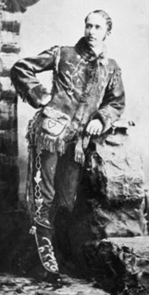 Moreton Frewen, most ambitious of the British ranchers in Wyoming. His debts earned him the nickname 'Mortal Ruin'
