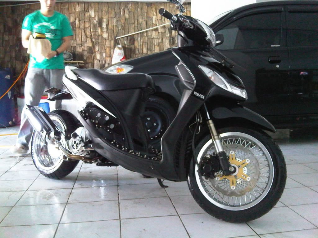 modifikasi mio sporty lowrider terkeren modifikasi mio sporty lowrider terkeren