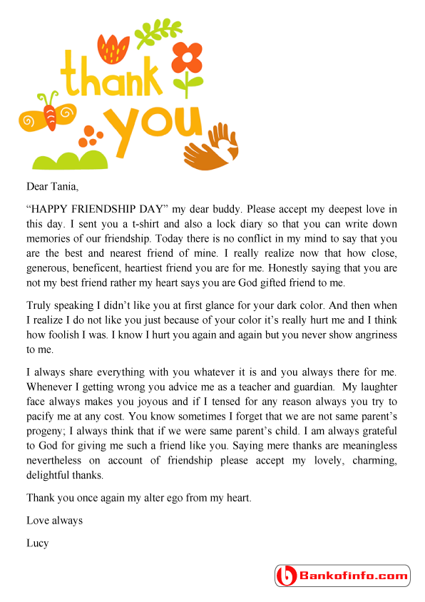 Universitas Plaju Get 34 Sample Letter From A Friend