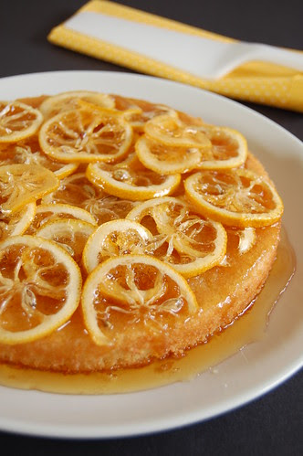 Candied lemon cake / Bolo com limão siciliano em calda