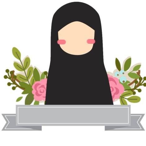 54+ Gambar Kartun Hijab Tanpa Wajah, Spesial!
