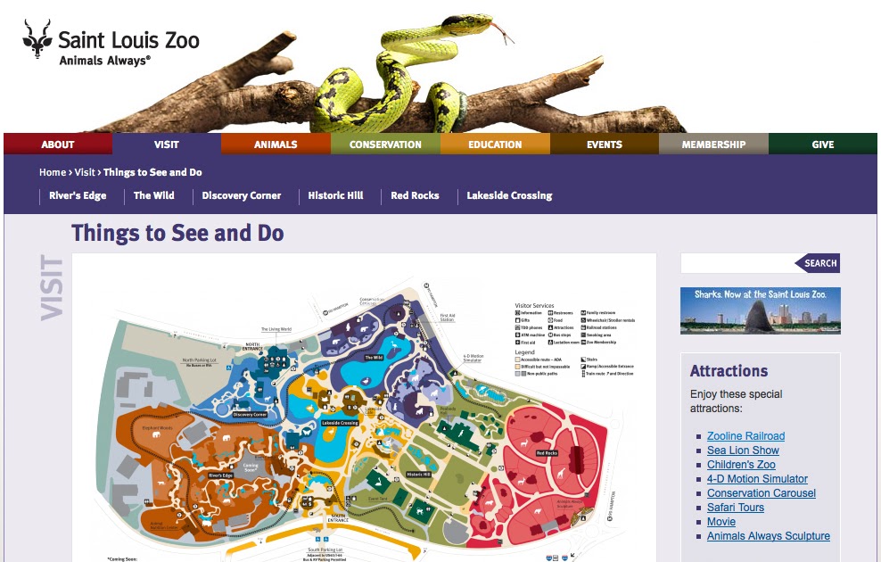 Pdf St Louis Zoo Map