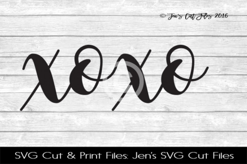 Download Free XOXO SVG Cut File Crafter File - Download Free XOXO ...